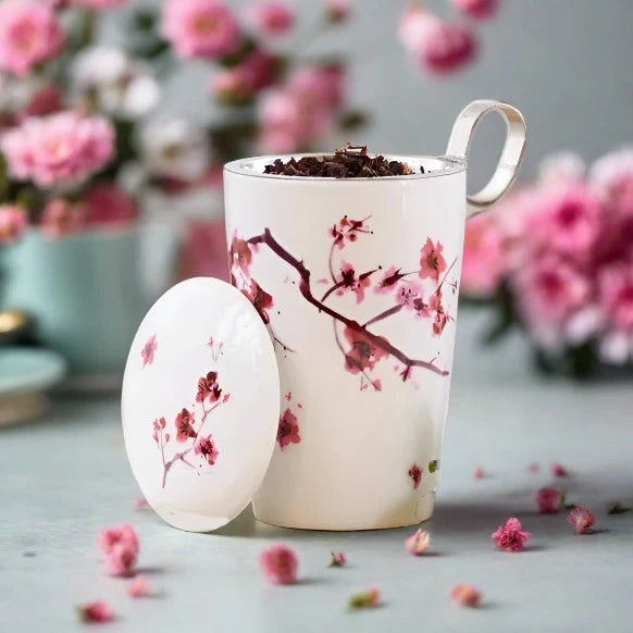 Tazza da tè in porcellana 'Cherry Blossom'