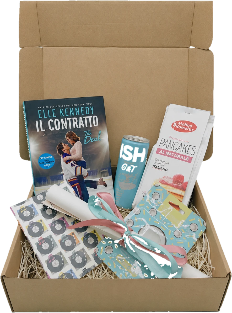 La box Bookted dedicata a Il Contratto, edizione speciale