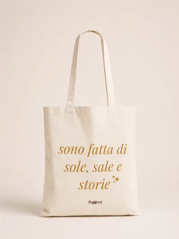 Tote Bookted, grafica «sono fatta di sole, sale e storie»
