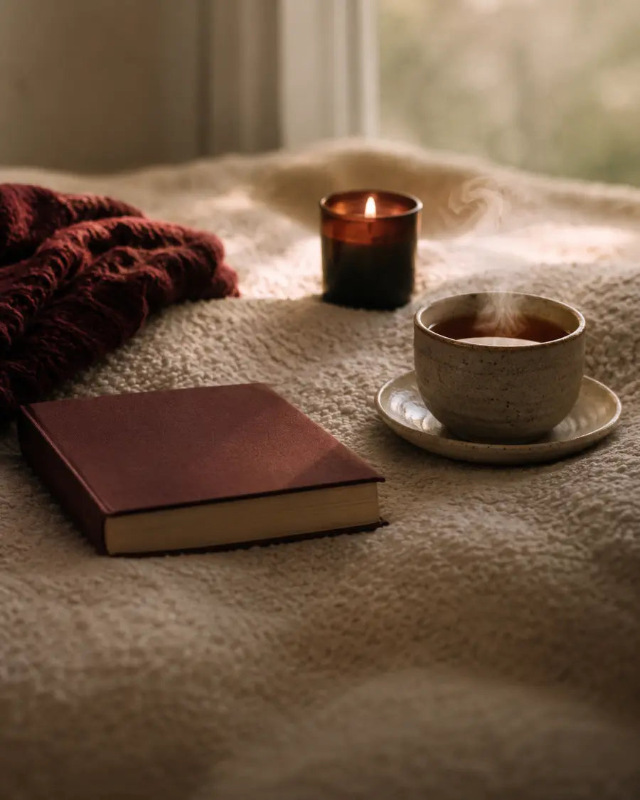 Vivere la storia: candela, tè e lettura lenta